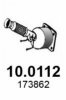 PEUGE 173862 Catalytic Converter